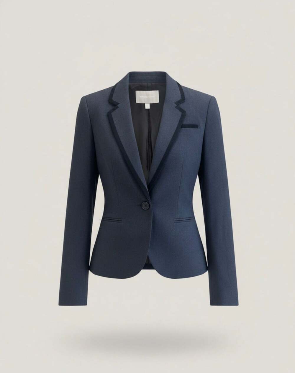 Banana Republic Blazer Size 0 Blue Contrast Trim